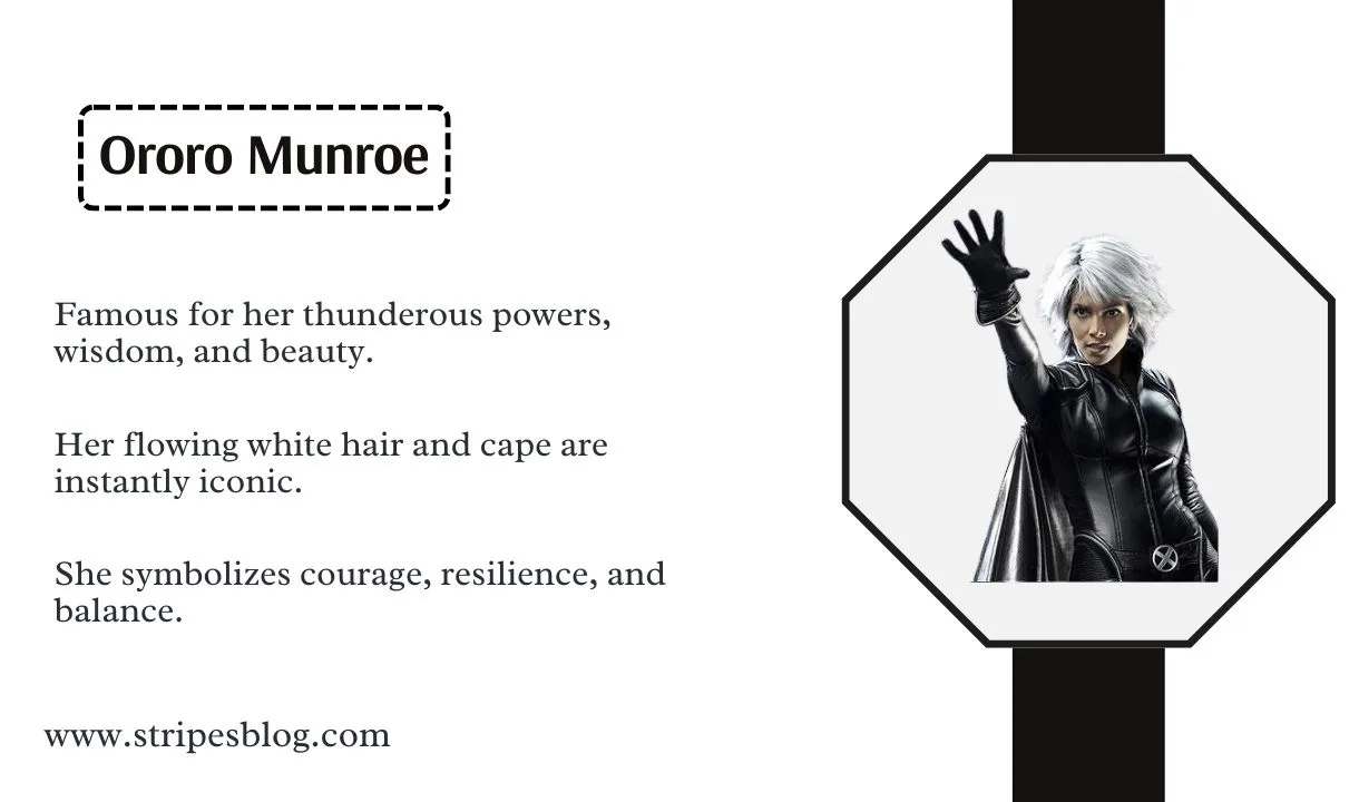 Ororo Munroe facts
