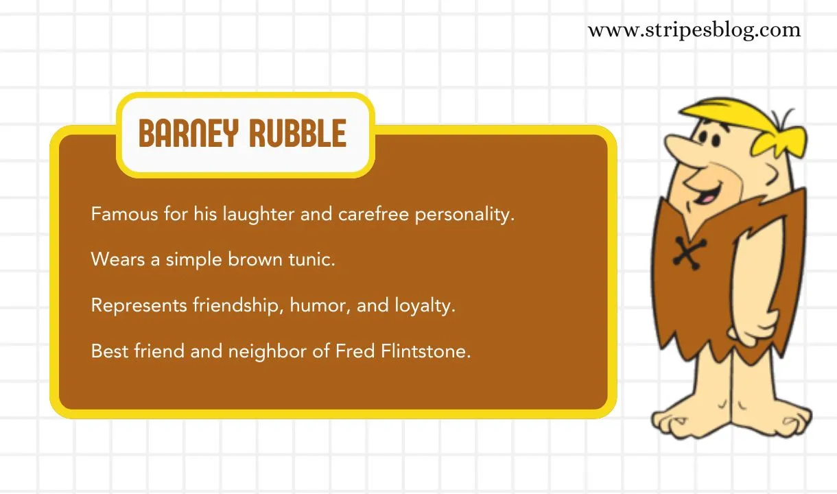 barney rubble facts