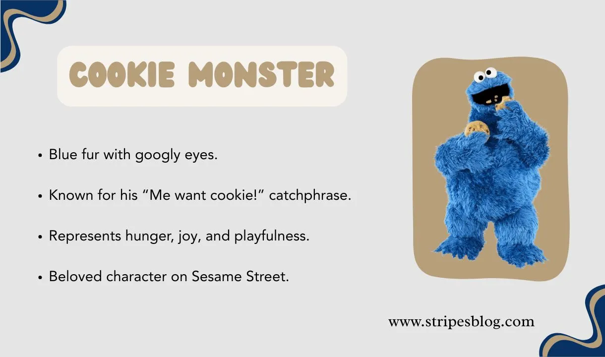 cookie monster facts