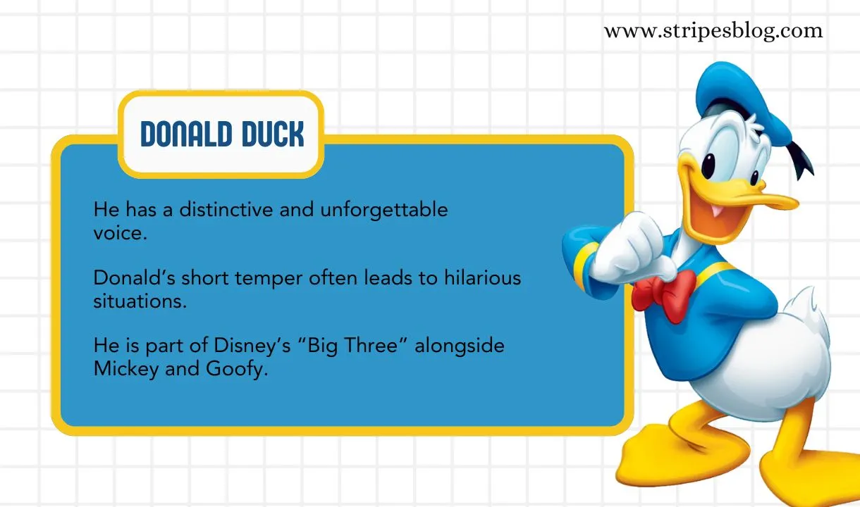 donald duck facts