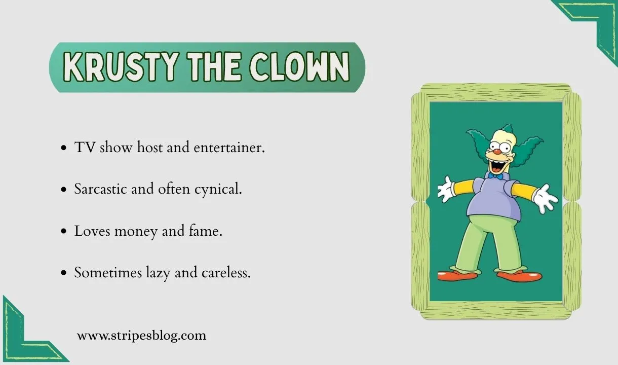 krusty the clown facts