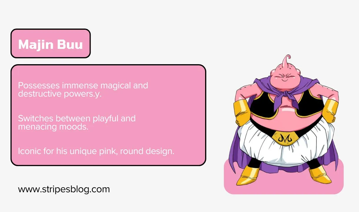 majin buu facts