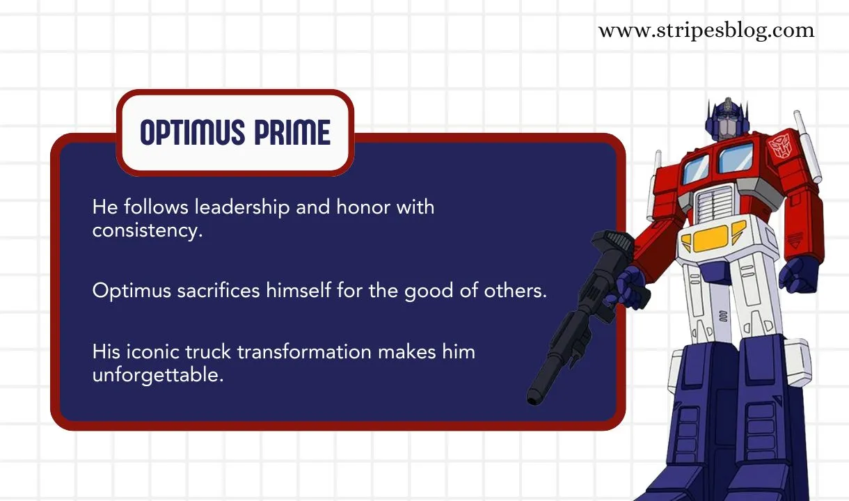 optimus prime facts