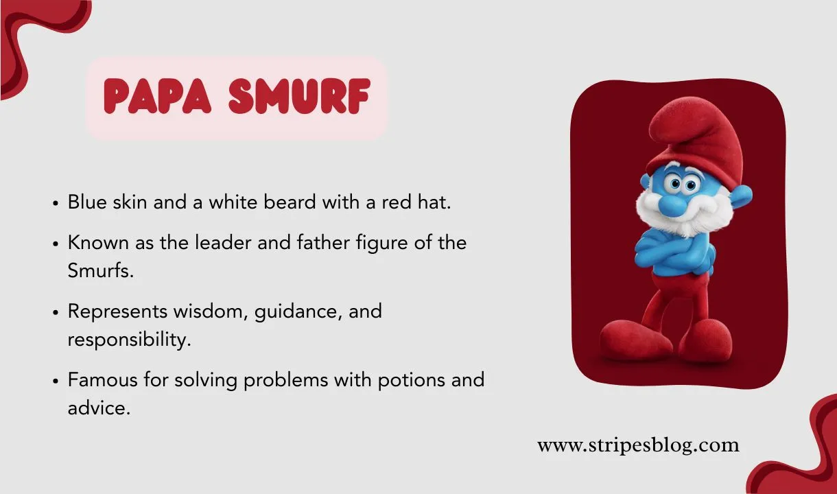 papa smurf facts