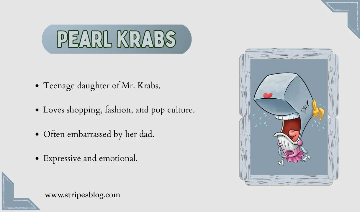 pearl krabs facts