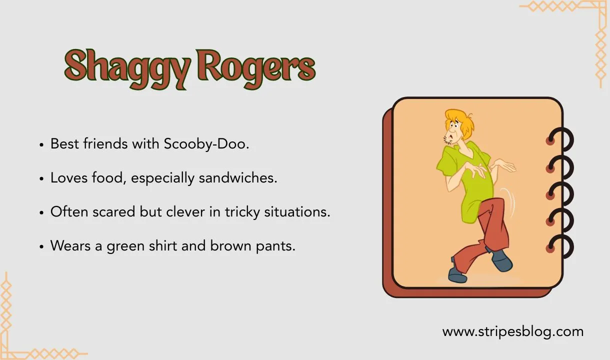 shaggy rogers facts