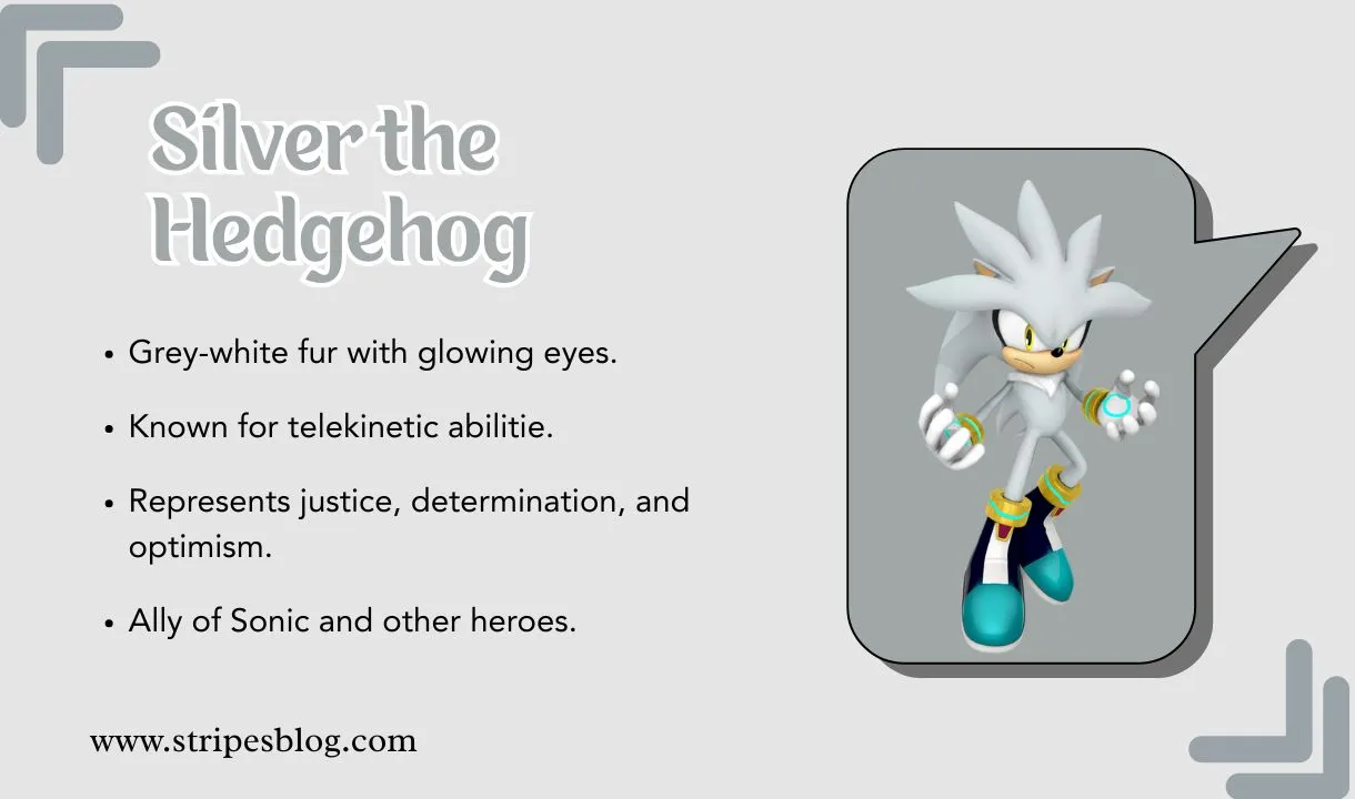 silver the hedgehog facts