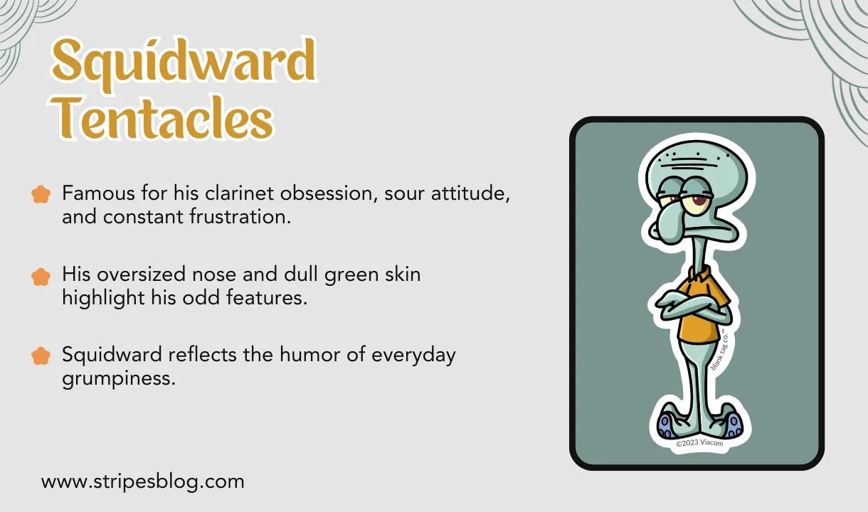 squidward tentacles facts