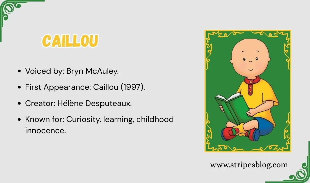 caillou facts