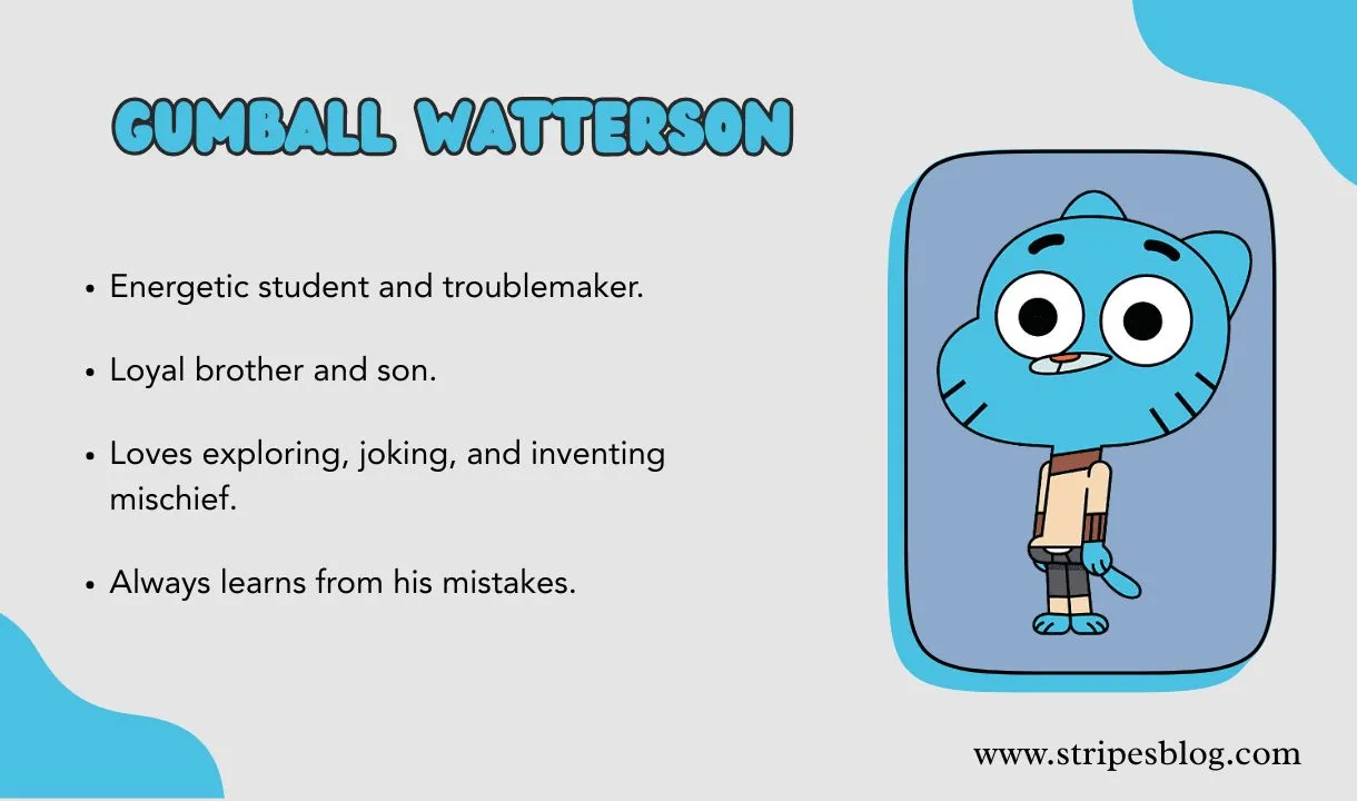 gumball watterson facts