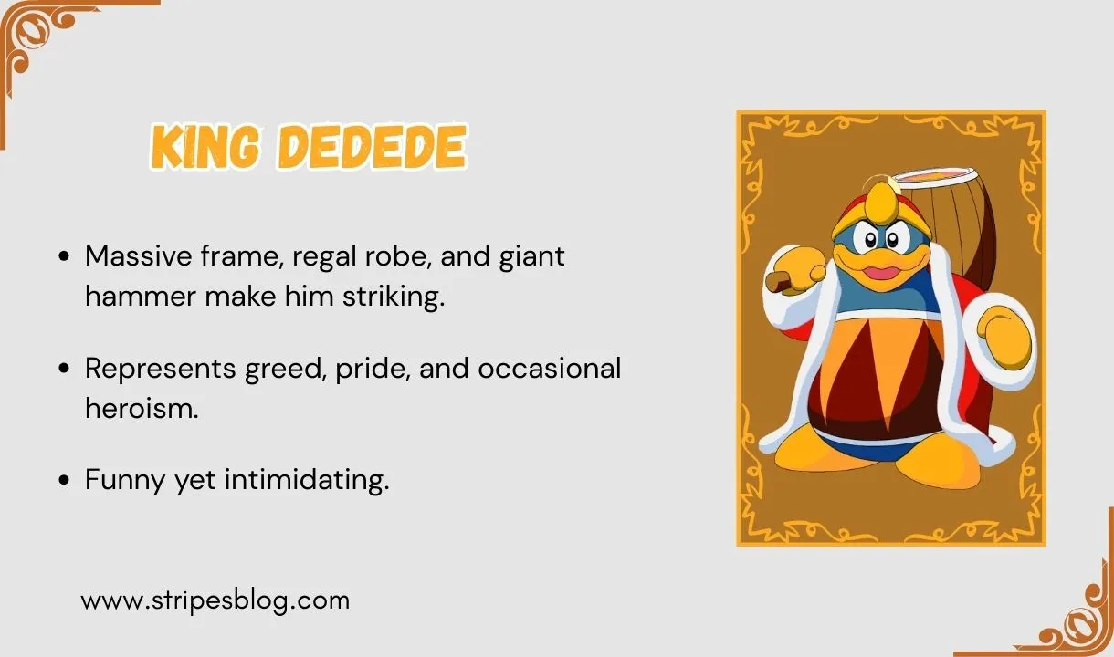 king dedede facts