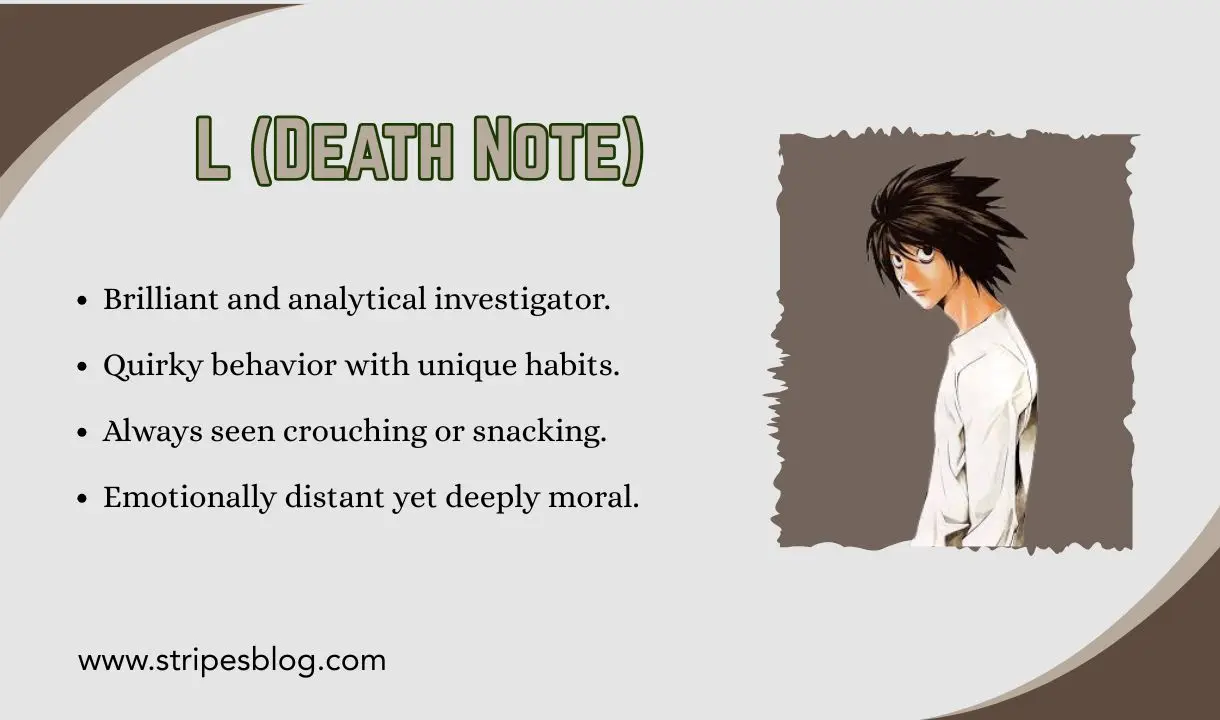 l (death note) facts