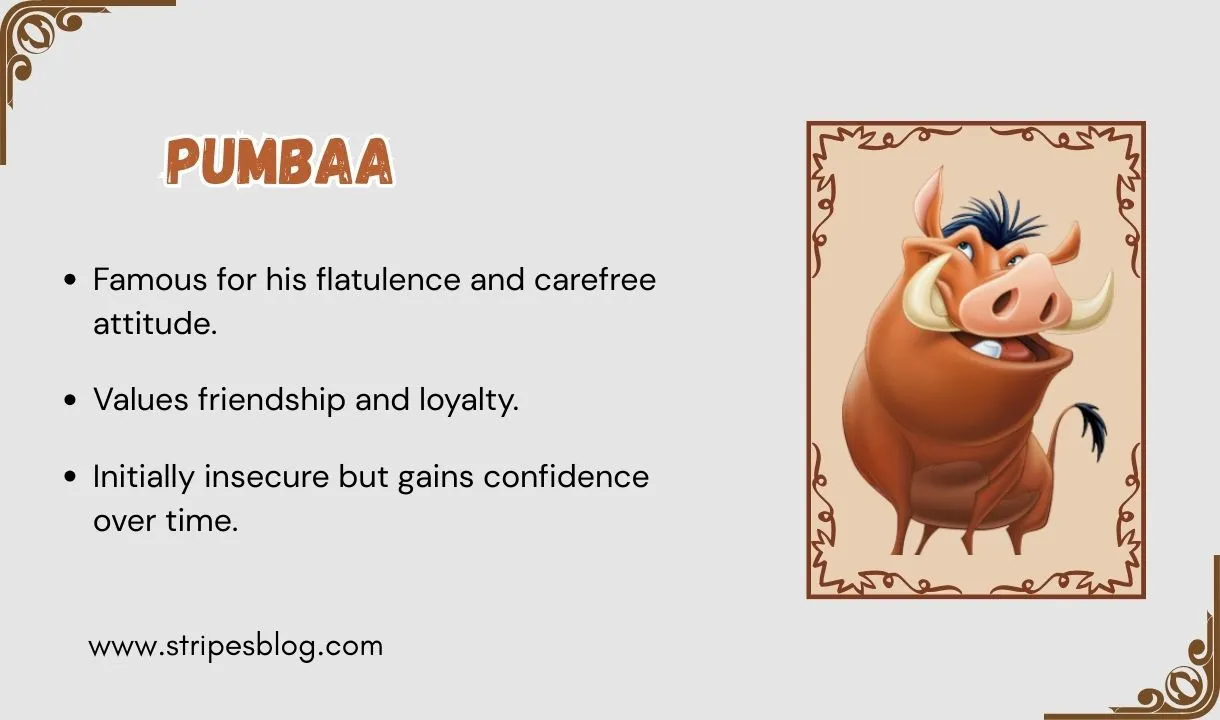 pumbaa facts