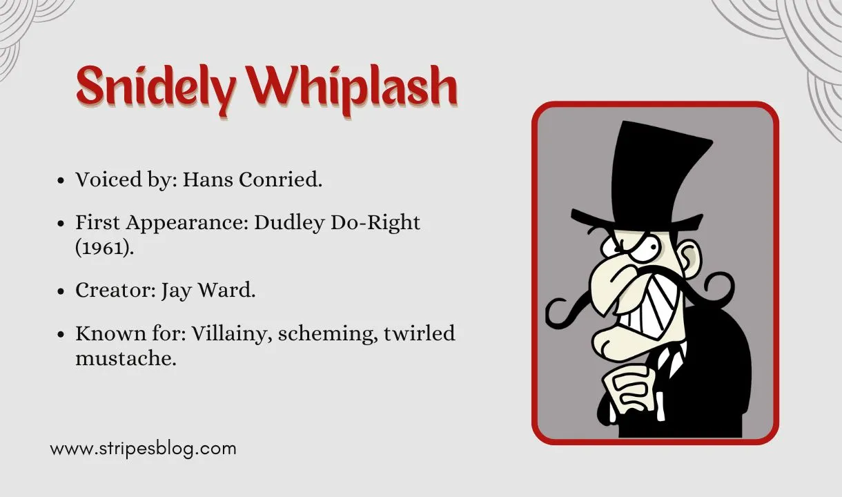 snidely whiplash facts