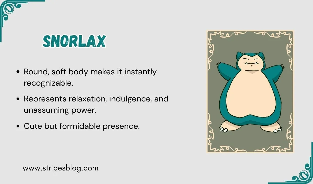 snorlax facts