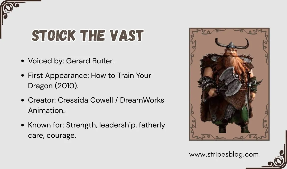 stoick the vast facts