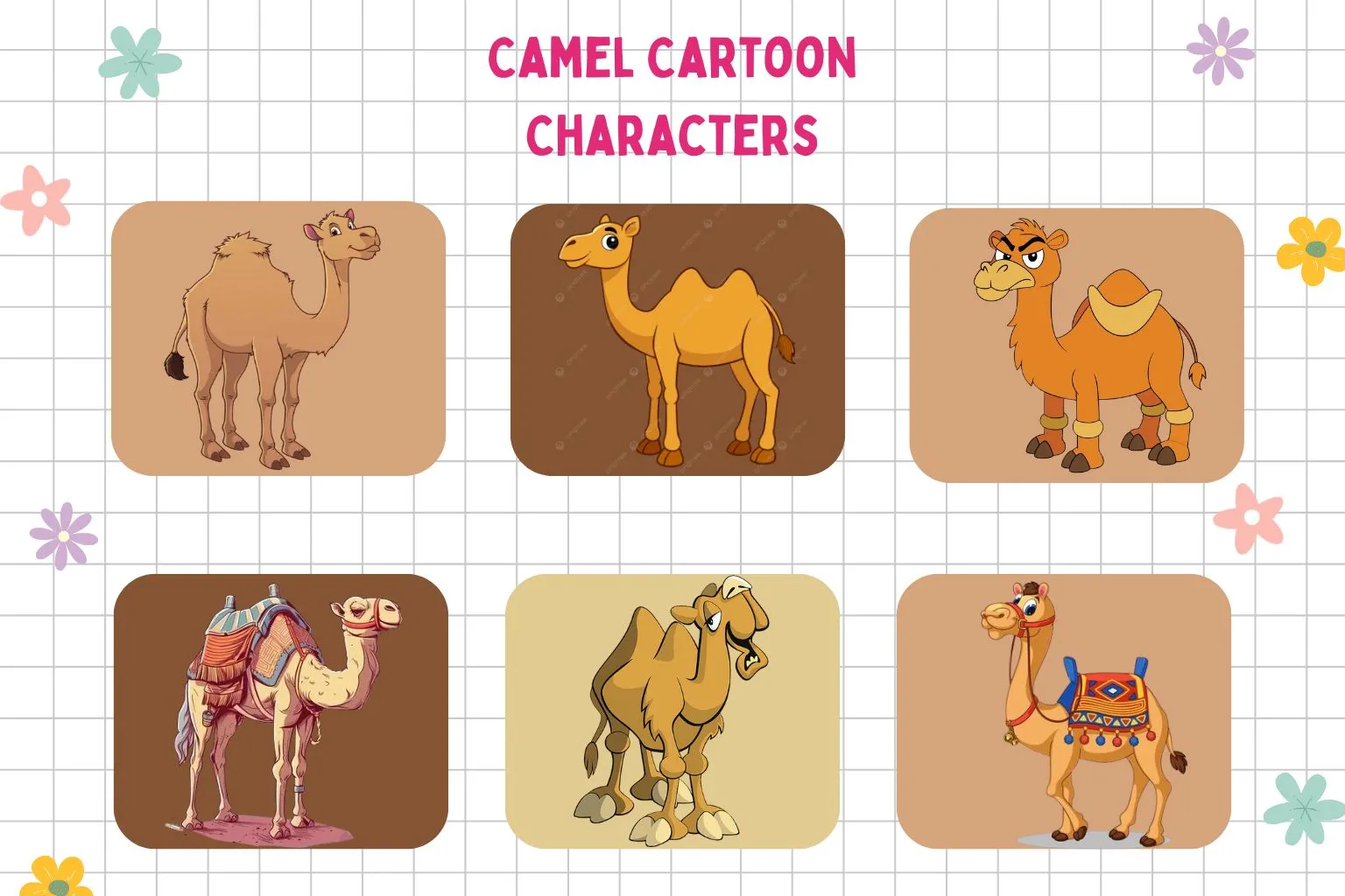 20+ Famous Cartoon Camel Characters & Their Fun Facts