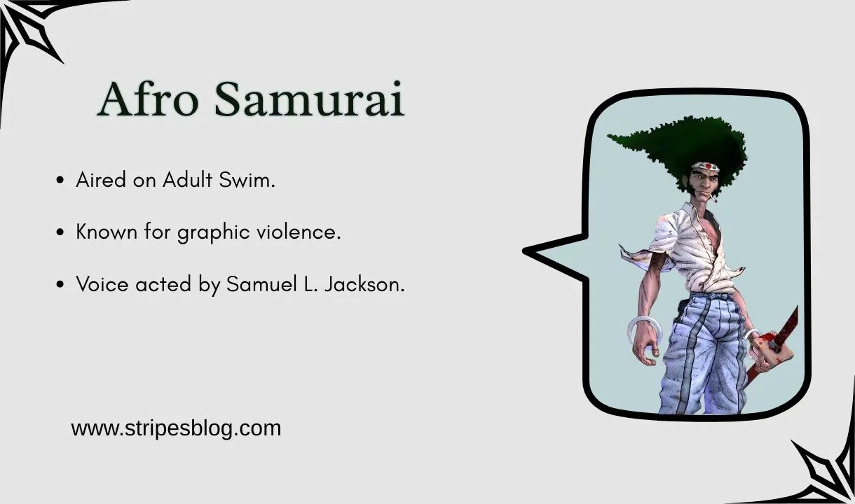 afro samurai facts