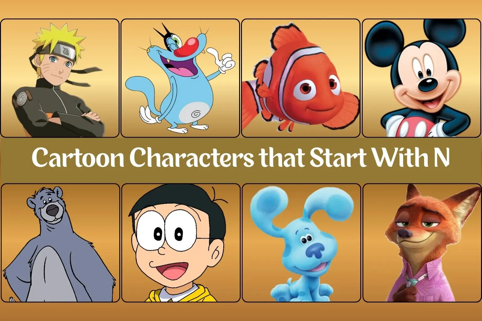 Cartoon Characters That Start With N [Updated List]