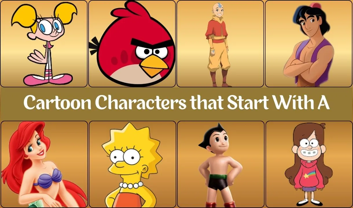 Cartoon Characters That Start With A [Updated List]
