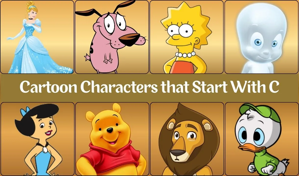 cartoon characters that start with c