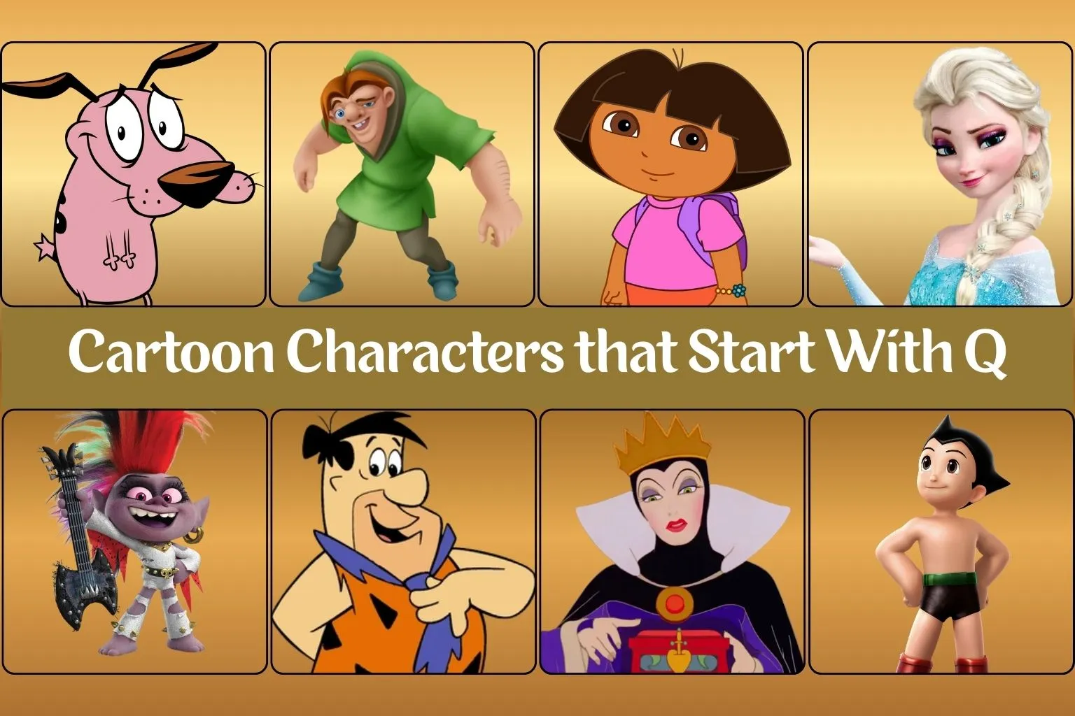 Cartoon Characters That Start With Q [Updated List]
