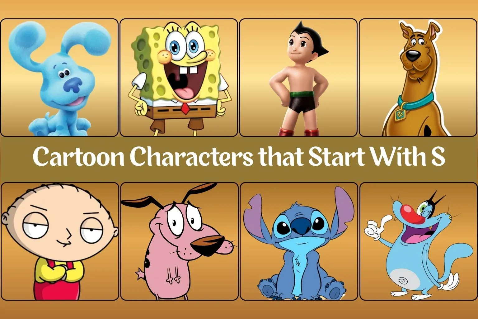 Cartoon Characters That Start With S [Updated List]