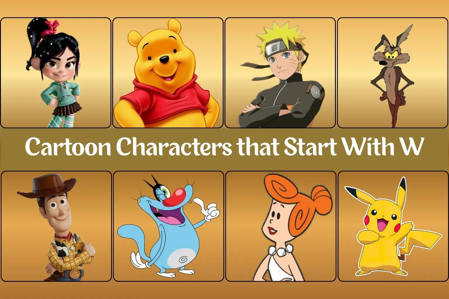 Cartoon Characters That Start With W [Updated List]
