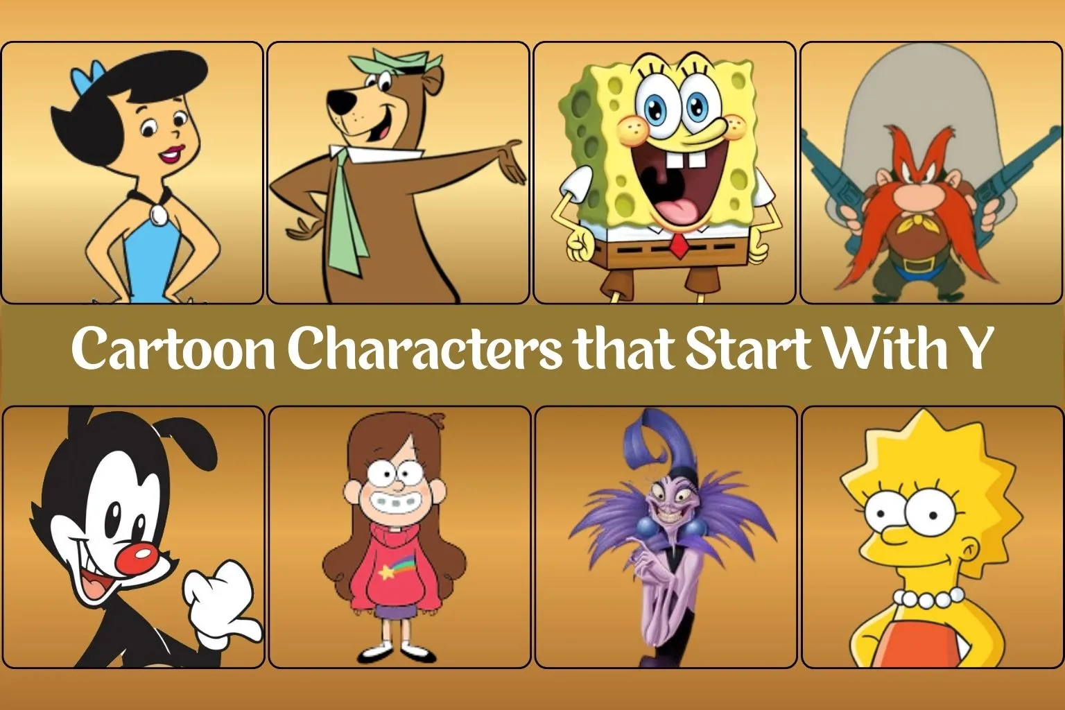 Cartoon Characters That Start With Y [Updated List]