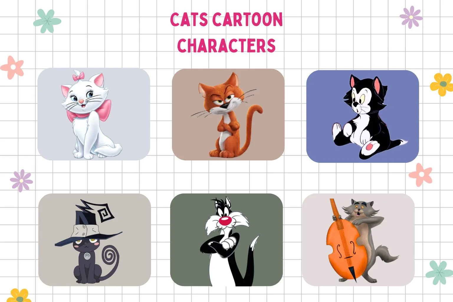 15+ Famous Cartoon Cats & Their Fun Facts