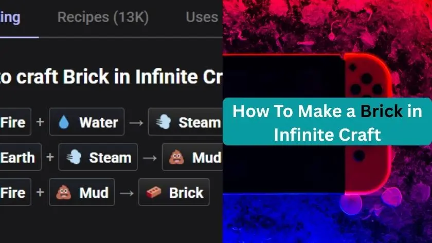 how to make a brick in infinite craft