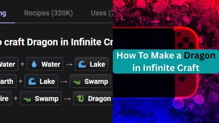 how to make a dragon in infinite craft
