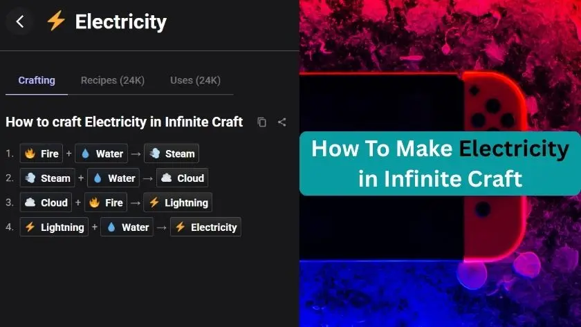 How to Make Electricity in Infinite Craft – Start to End Guide