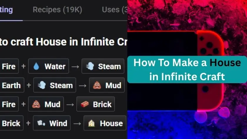 how to make a house in infinite craft