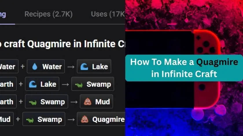 how to make a quagmire in infinite craft