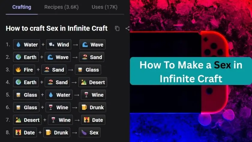 How to Make Sex in Infinite Craft – Start to End Guide