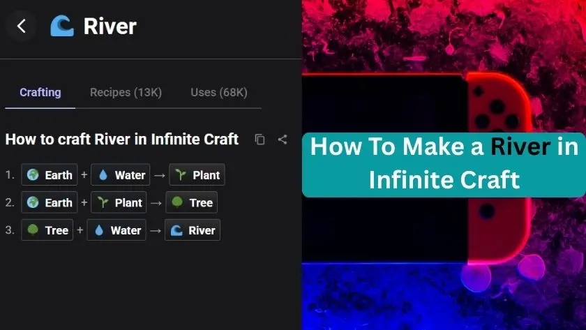 how to make river in infinite craft