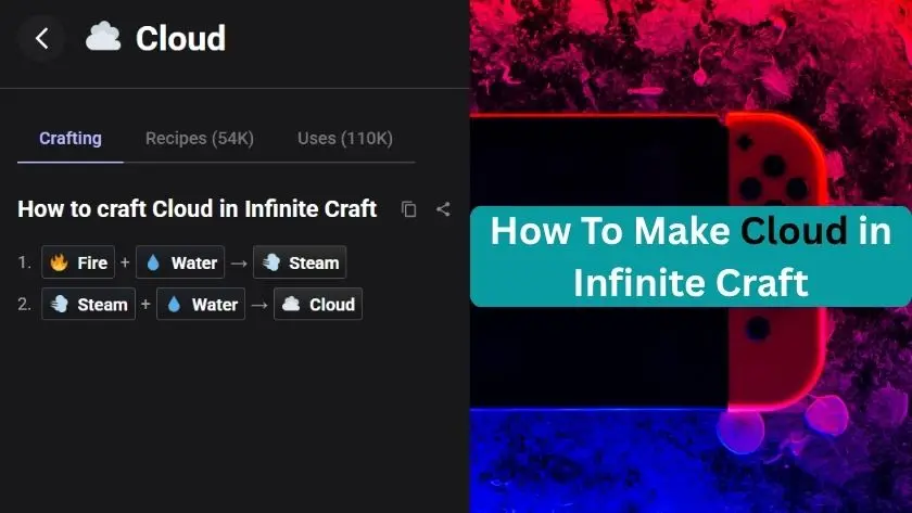 how to make cloud in infinite craft